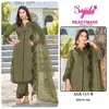 ALK 113 A To D by Sajida Raga Roman Silk Pakistani Readymade Suits Wholesalers In Surat